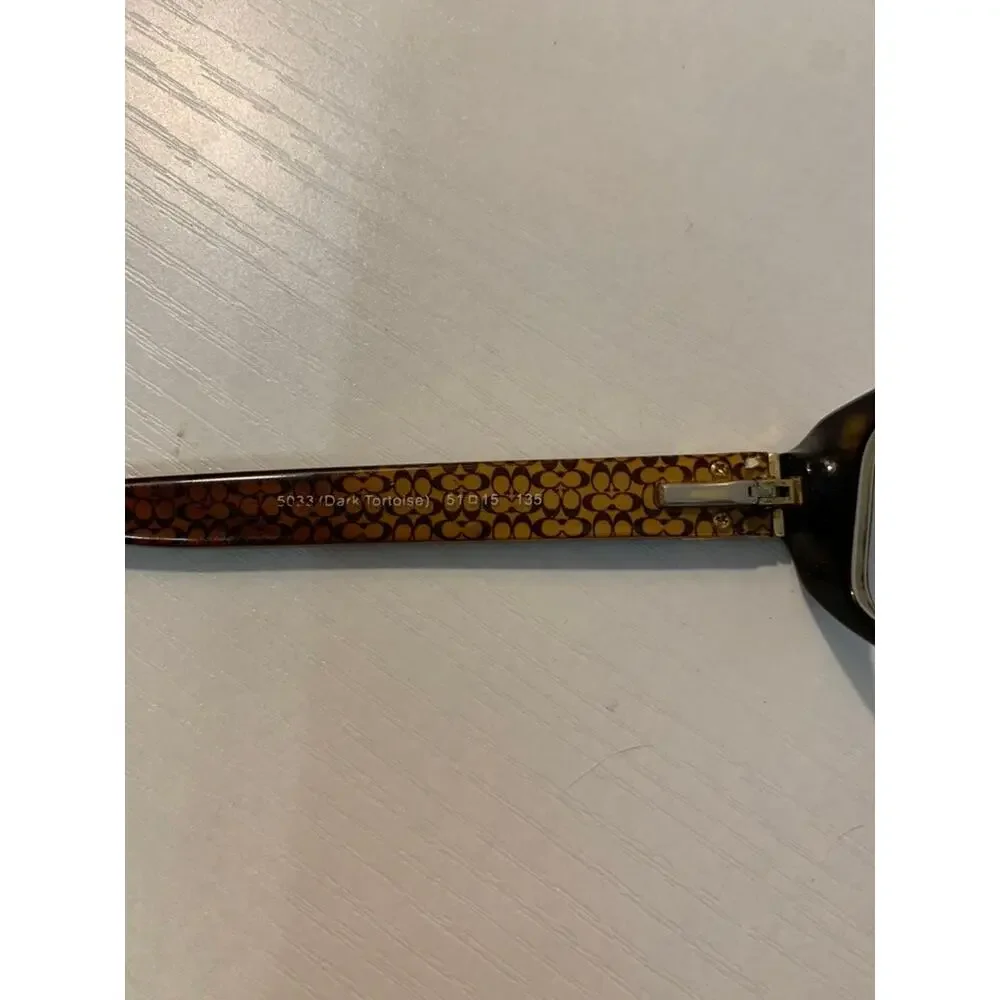 Coach Melinda Eyeglass Frames Womens Dark Tortoise Full Rim